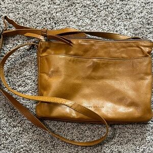 Lucky Brand Brown Leather Crossbody Bag